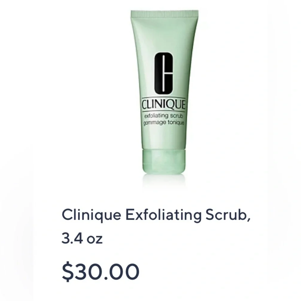 Clinique day scrub